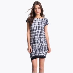 James Perse Tie Dyed Boatneck Dress
